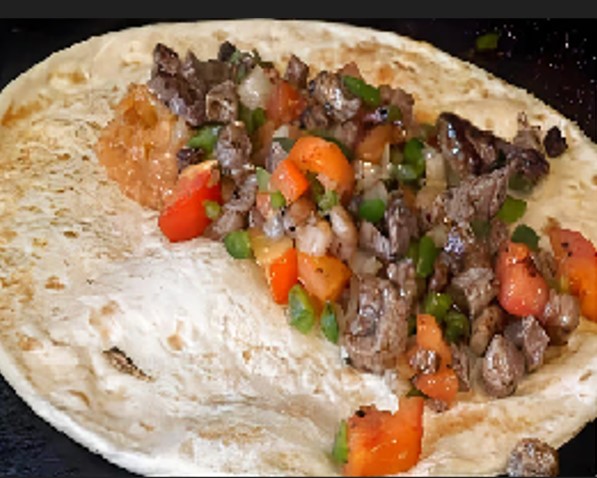 Ground Beef Burrito